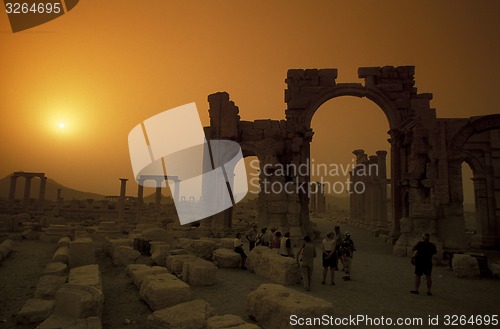 Image of SYRIA PALMYRA ROMAN RUINS