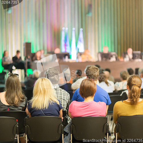 Image of Audience in the lecture hall.