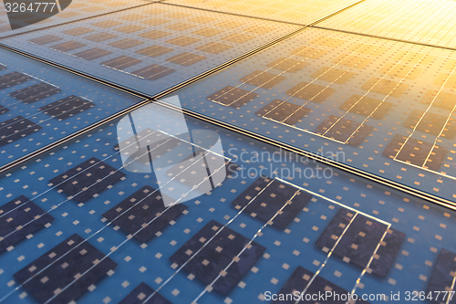 Image of Solar Panel Texture