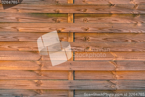 Image of wooden fence closeup photo