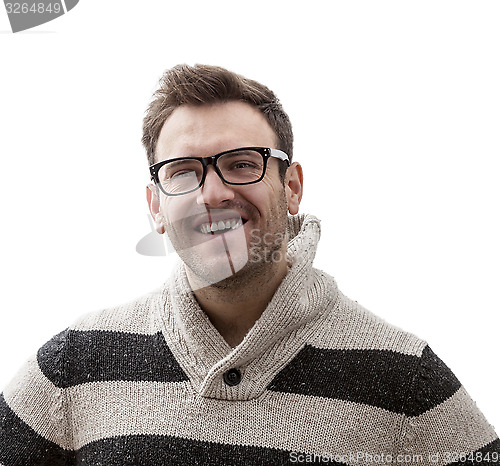 Image of Portrait of a Young Man Smiling