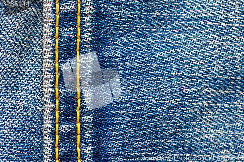 Image of Jeans texture with seams