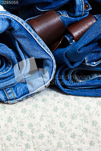 Image of blue jeans