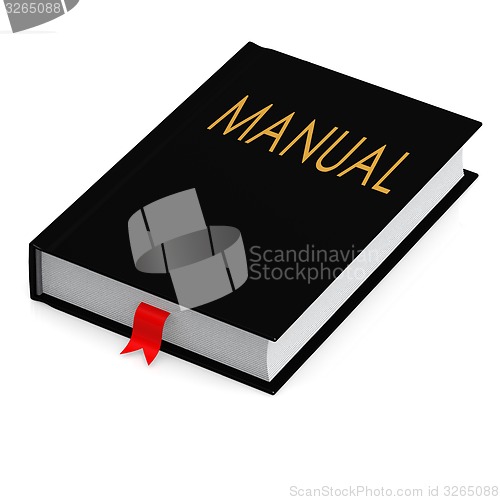 Image of Black manual