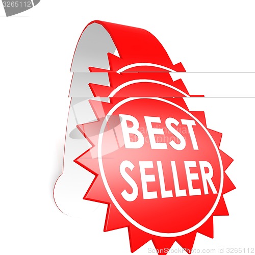 Image of Best seller star label