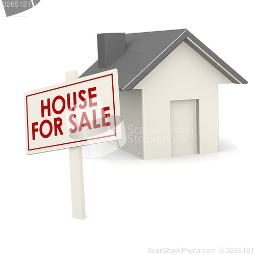 Image of House for sale banner with house