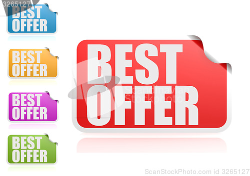 Image of Best offer label set