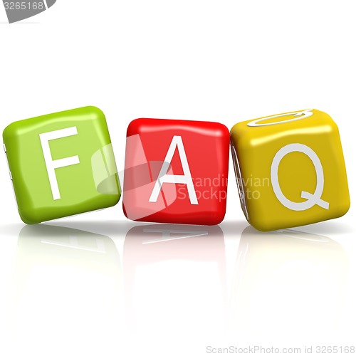 Image of FAQ buzzword