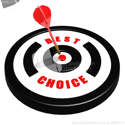 Image of Best choice dart board