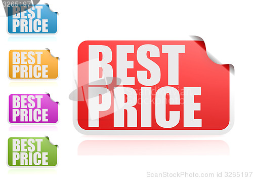 Image of Best price label set