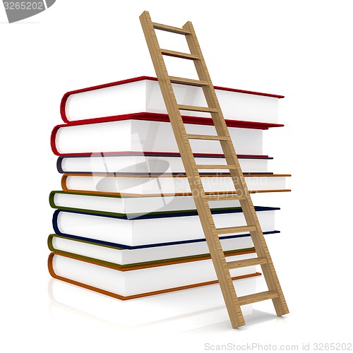 Image of Book and ladder