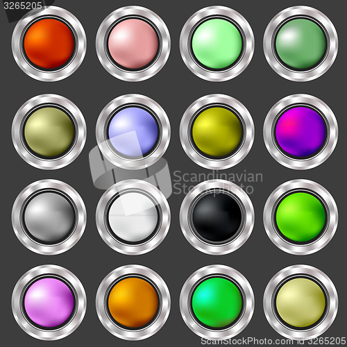 Image of Colorful Buttons