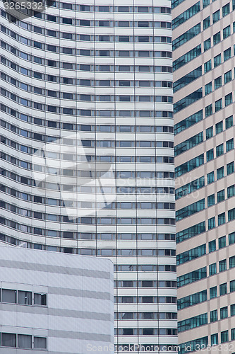 Image of office building windows texture