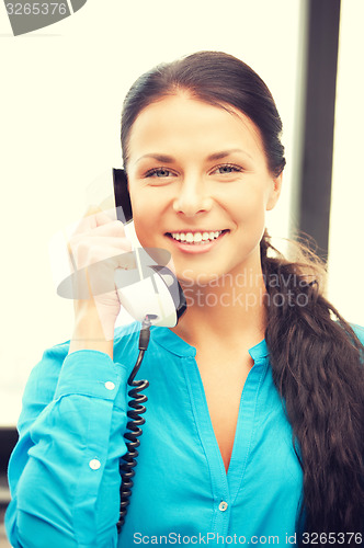 Image of woman with phone