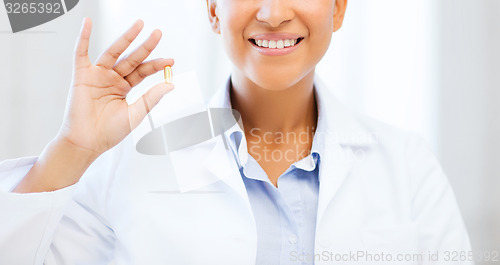 Image of african doctor one omega pill