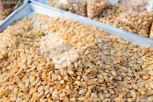 Image of peanuts at asian street market