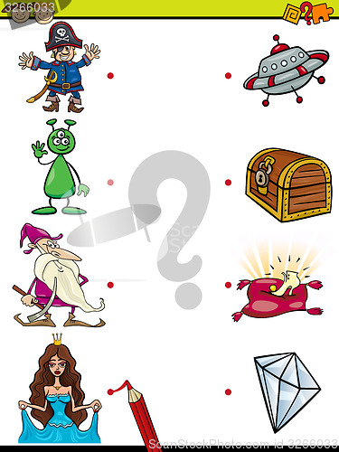 Image of match elements education game