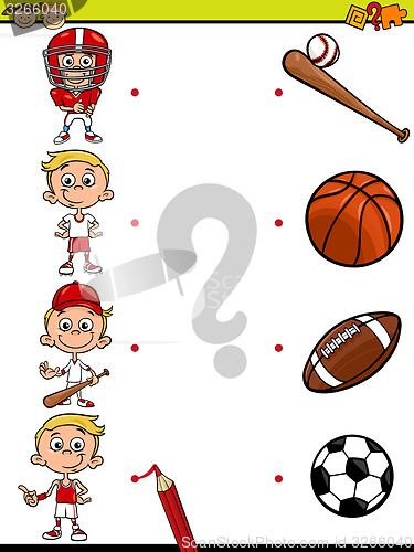 Image of match elements education game