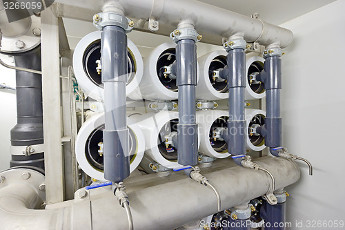 Image of reverse osmosis equipment