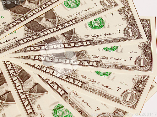 Image of Retro look Dollar notes 1 Dollar