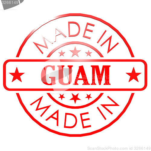 Image of Made in Guam red seal