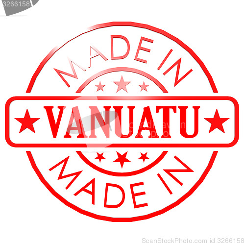 Image of Made in Vanuatu red seal