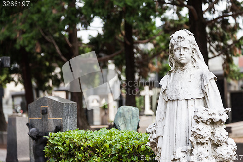 Image of Old Cemetery statue