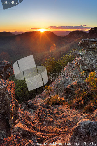 Image of Sunset Rock Mt Victoria Blue Mountains