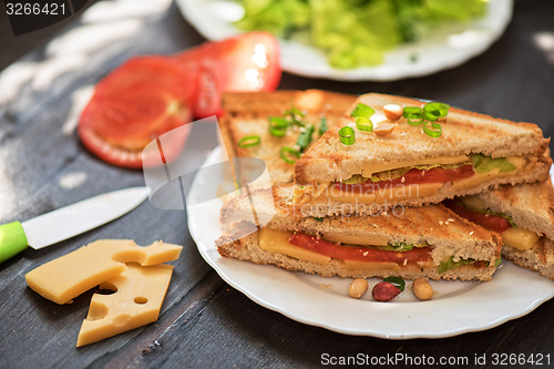 Image of Cheese sandwich