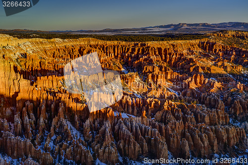 Image of dawn at bryce point, bryce canyon