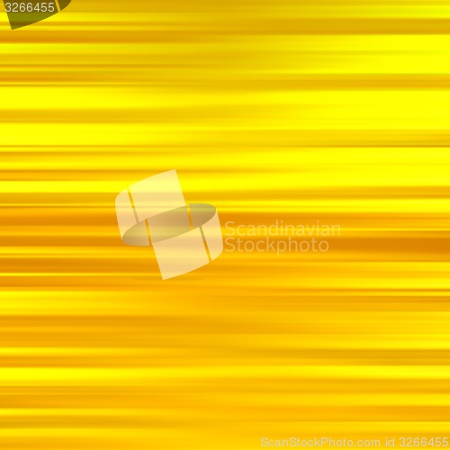 Image of Gold waves background. Metal plate with reflected light. 