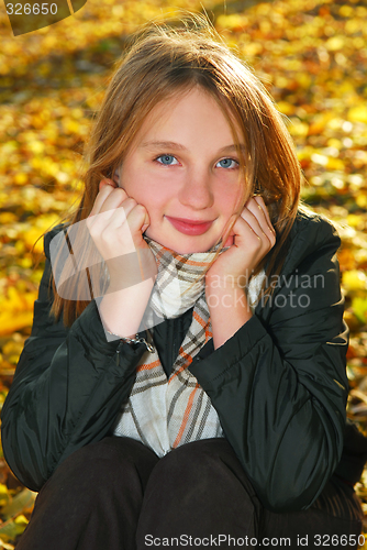 Image of Autumn girl