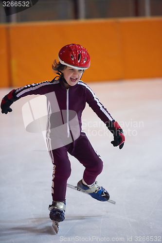 Image of children speed skating