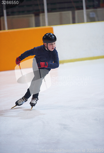 Image of children speed skating