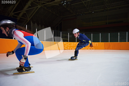 Image of speed skating