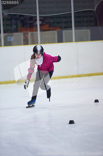 Image of children speed skating