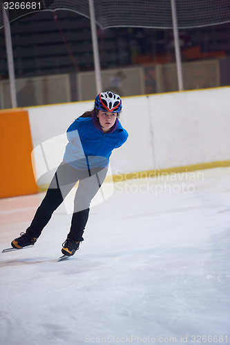 Image of children speed skating