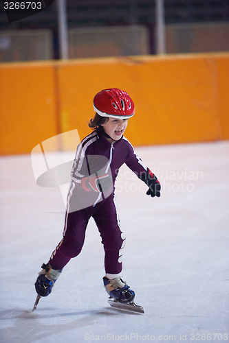 Image of children speed skating