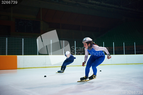Image of speed skating