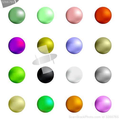 Image of Colorful Spheres