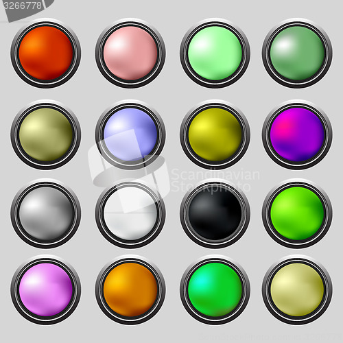 Image of Set of Buttons