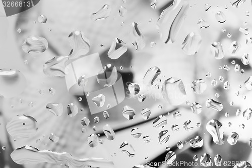 Image of abstract background with water drops