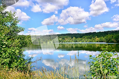 Image of Summer landscape with a river