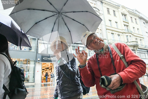 Image of Funny tourists
