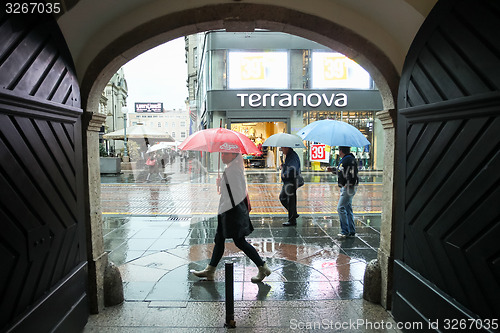 Image of Door to a street