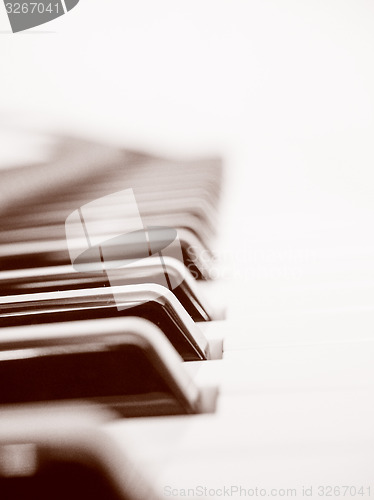 Image of Retro look Music keyboard