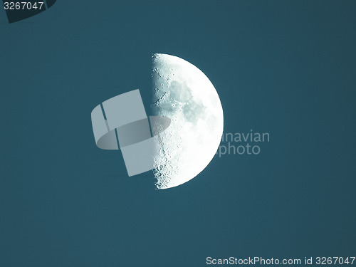 Image of First quarter moon