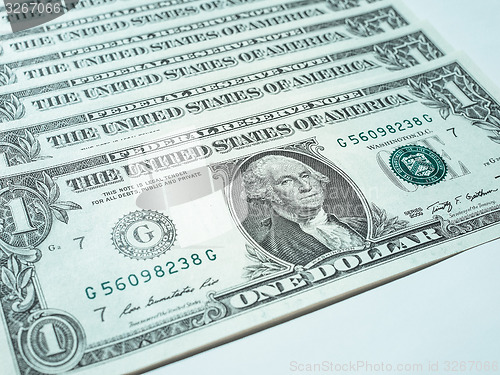 Image of Dollar notes 1 Dollar