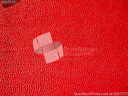 Image of Retro look Red leatherette background