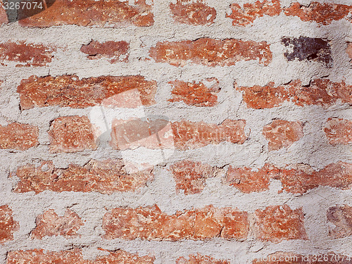 Image of Retro look Red bricks background